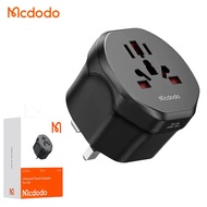Mcdodo CP 454 Mobile Travel Charger 2500W 8 Sockets (US EU AU UK CNX2) AC Converter Universal Multi
