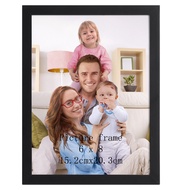 6R 6 x 8 Photo Frame Black Drawing Frame Portrait Picture Frame Home Decoration Wall.