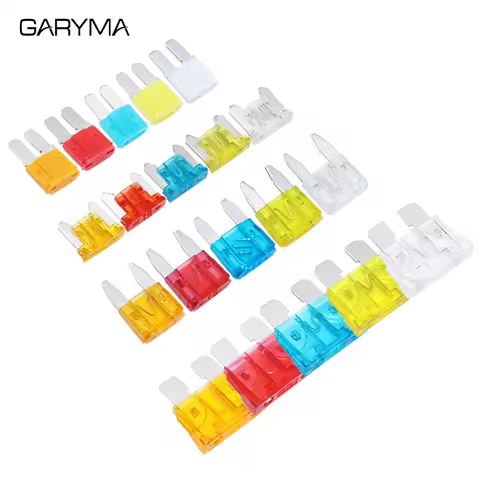 10pcs Auto Automotive Car Boat Truck Blade Fuse 1A 2A 3A 5A 7.5A 10A 15A 20A 25A 30A 35A 40A Micro 2