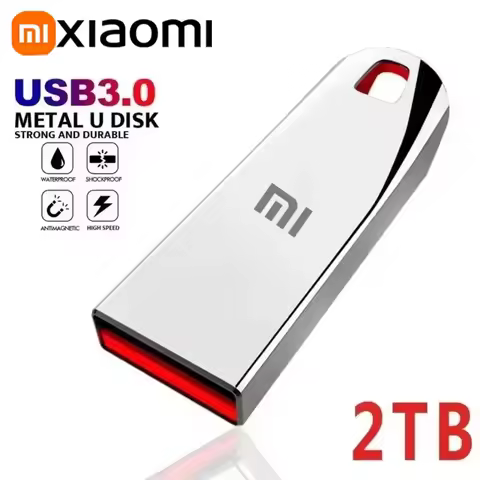 Xiaomi 2TB USB 3.0 Metal Flash Drives High-Speed Pen-drive 1TB 512GB 256GB Portable Usb Drive Waterp