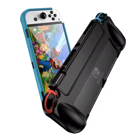 Shockproof TPU Case For Nintendo Switch OLED Silicone Back Cover Switch OLED NS OLED Gaming Protecti