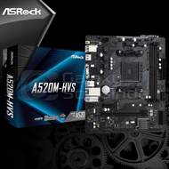 Asrock A520M-HVS AMD AM4 A520 DDR4 Motherboard - Box Bulk Packing/