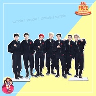 ENHYPEN Group Standee Version 8 | Laminated PVC | 5 Inches | Kpop Merch Display
