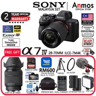Ready Stock) Sony A7IV / A7MK4 / A7 IV / A7 MARK IV / A7 MARK 4 / A7MK IV Full Frame Mirrorless Came