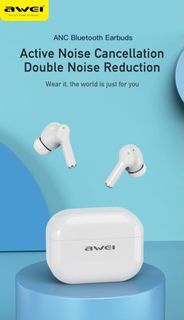 awei TA1 真無線IPX4防水ANC主動降噪TWS藍牙5.0運動耳機