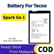 Battery Bateri Compatible For TECNO Spark Go 1 / POP 9
