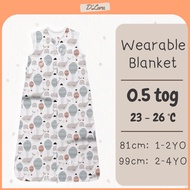D'LARA 1 - 4YO Baby Wearable Blanket 81cm & 99cm || Sleep Sack || Zip Selimut Baby || 81cm 1-2YO | 9