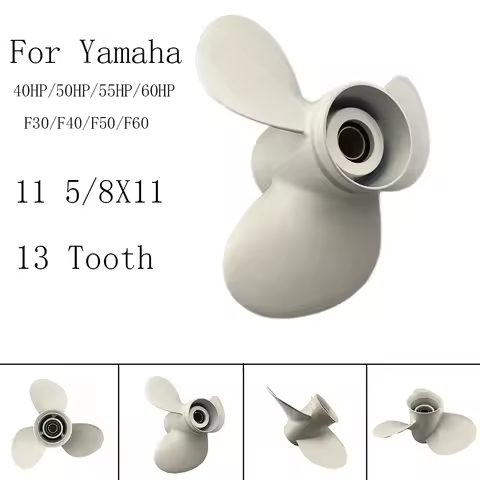 11 5/8x11 Boat Propeller for Yamaha 30hp 40hp 50hp 55HP 60hp/ Outboard Propeller for Yamaha Engine 1