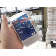 CLEAR PP PLASTIC CLIPS 6X10CM - CONTENTS 10 PACKS - 6 X 10 CM - 50 MICRON PP Plastic Bag Transparent