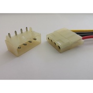 4 PIN MOLEX CABLE WITH 4 PIN MOLEX CONNECTOR .