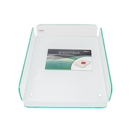 [Zada] Deflecto Glasstique Desk Organizer 4490