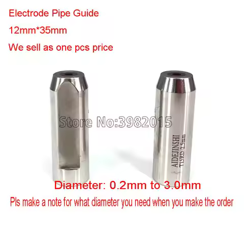 EDM Ceramic Ruby Electrode Pipe Guide 12*35mm 0.20mm to 3.0mm for WEDM Drilling Machine