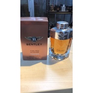 New in box Bentley Intense 100ml Edp