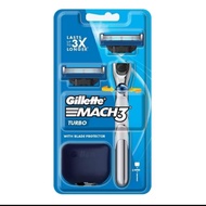 GILLETTE MACH 3 TURBO WITH BLADE PROTECTOR