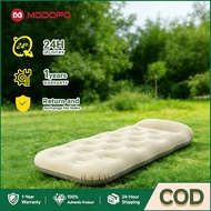 🔥MODOFO🔥COD Inflatable Air Bed Mattress With Electric Pump Single Portable In/Outdoor Camping Sleep