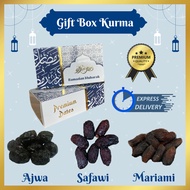 [PROMO] Gift Box Ramadhan: Premium Dates | Kurma Ajwa, Safawi,  Mariami | Door Gift Hamper