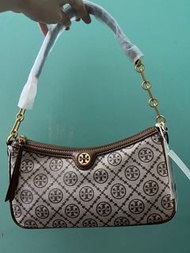 Tory Burch T MONOGRAM STUDIO BAG 老花腋下包單肩包