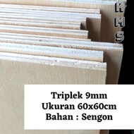 Plywood 60x60cm 9mm