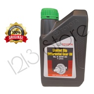 TOYOTA REAR AXLE LSD OIL 1L INNOVA HILUX FORTUNER 85W-90 Limited Slip Differential Gear Oil 85W90 85