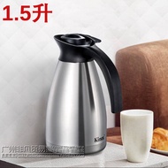 Kinox Insulated Stainless Steel Water Bottle 1.5L Large Capacity Hot Water Vacuum Flask Commercial A