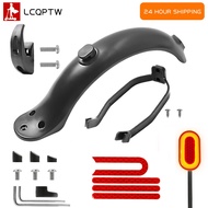 ◄ Durable Scooter Mudguard for Xiaomi Mijia M365 M187 Pro Electric Scooter Tire Splash Fender with Rear Taillight Back Guard