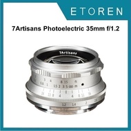 7Artisans Photoelectric 35mm f/1.2 Lens Silver (Sony E)