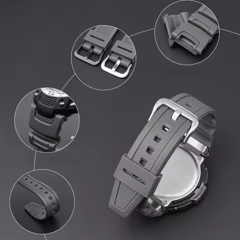 Resin Silicone Watch Strap For Casio G-Shock SGW100 Black Strap For Men Woman WatchBand GShock SGW-1