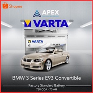 VARTA SILVER DYNAMIC AGM Battery bmw 3 SERIES E93 CONVERTIBLE