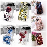 Clear Casing For Redmi Note 14 4G Cover Cute Cat Fashion Butterfly Funny 2D Painted Case 24117RN76G 