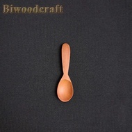 L - Various Mini Spice Spoons - Salt Spoons, Sambal Ice Cream Biwood ||