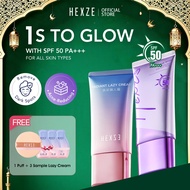 HEXZE Lazy Cream/ Skin Recovery Tone Up Sunscreen SPF 50 PA+++/ Primer Skincare Moisturizer 50g