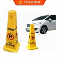 No Parking Cone Sign, 67 cm Traffic Safety Caution Road Cone for Reserved Spaces