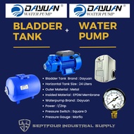 DAYUAN 1/2HP JET waterpump with Dayuan Horizontal Bladder /Butyl Rubber Diaphragm Tank (set)