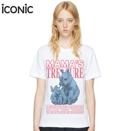 iCONiC RED Rhino’s Family The Movie T-SHIRT #5563 เสื้อยืด พิมพ์ลาย แรด แม่ลูก เสื้อยืด เสื้อแฟชั่น 