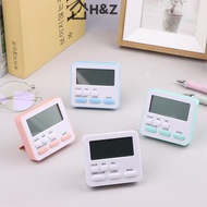H&Z Digital Display Cooking Alarm Clock Kitchen Timer Sleep Stopwatch Clock House Timer Reminder Clo
