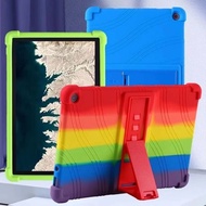 For Lenovo Chromebook 10E 10.1 Inch Tablet Soft Stand Cover Shockproof Drop-proof Soft Silicone Case