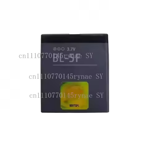 BL-5F BL5F BL 5F Lithium Phone Replacement Battery For Nokia N95 N96 N98 N99 N72 N78 N93i 6290 E65 6