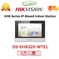 SG LOCAL Hikvision DS-KH6320-WTE1 KH6 Series IP-Based Intercom Indoor Station Future Home Solution