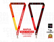MAPUA University Back to Back ID LACE - CARDINALS CLOTHING Reversible Lanyard