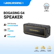 BOGASING G4 Bluetooth Speaker | 50W Deep Bass | 24H Playtime | IPX7 Waterproof | 3 EQ Modes