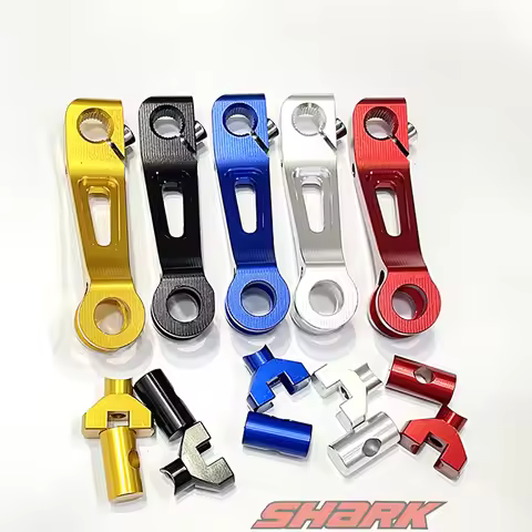 Modified Aluminum Alloy Rear Brake Rocker Arm for RS100 JOG100 CUXI100 Motorcycle High-Quality Repla