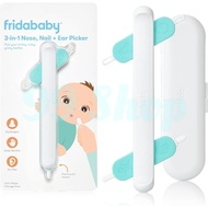 Frida Baby FridaBaby Premium 3-in-1 Nose, Nail + Ear Picker Safely Clean Baby's Boogers Earwax Trave