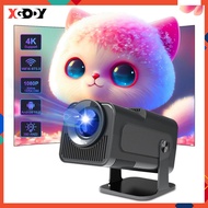 XGODY New Projector HY320 Portable Mini 4K Projector 1+8GB Android 11 Full HD 1080P Bluetooth Wireless WiFi6 Home Theater Smart Projector