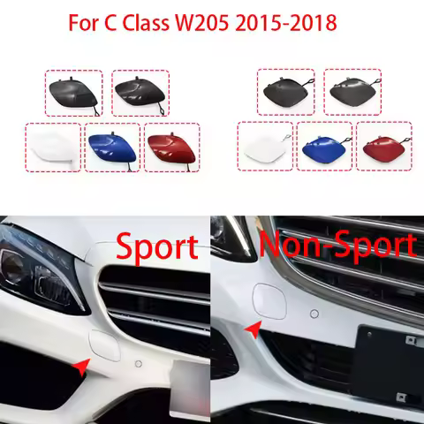 For Mercedes-Benz C- Class W205 front bumper trailer cover front bumper towing hook cover 2058850724