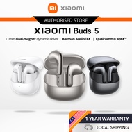 Xiaomi Buds 5 - Qualcomm aptX | Harman AudioEFX Wireless Earbuds