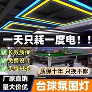 Zhongshan Lighting led Supermarket Gym Billiard Hall Chandelier Mouth Seamless Splicing Office Light