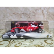 [The Only Whole Network] Hot Wheels 1: 24 Ferrari F2004 F1 Racing Model (If You Have Any Questions, 