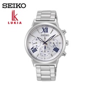 Seiko Lukia Stainless Steel 💯(Ori) Sapphire Glass SRWZ77P1 Ladies Watch Metal Strap / Seiko Original Watch / Women Watch