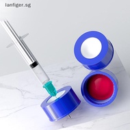 LL Blue Open-topped Polypropylene Plastic Septa 9 Mm For Chromatography Vial 2 Ml Replacement Agilen