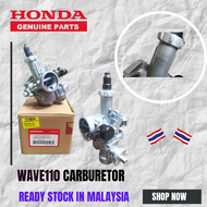 WAVE110 WAVE 110 W110 KWW HONDA  CARBURETOR ASSY ORI THAI ORIGINAL THAILAND 100% GENUINE PART